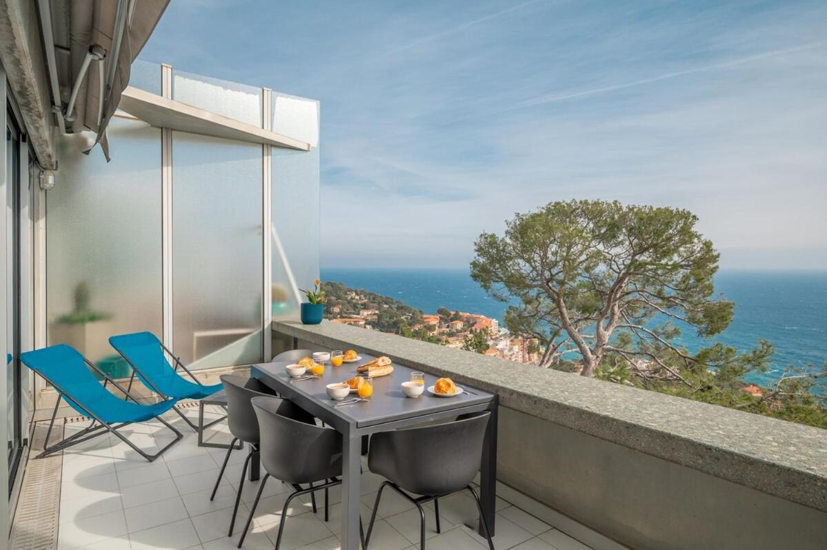 Apartamento LE COQ RIVIERA - Splendide vue ! Cap-d'Ail Exterior foto